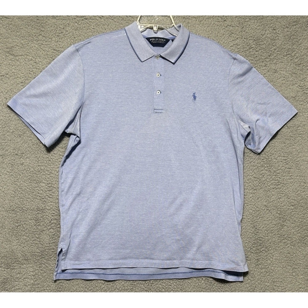 Ralph Lauren Polo Golf Polo Shirt Mens Size XL 100% Pima Cotton Lightweight